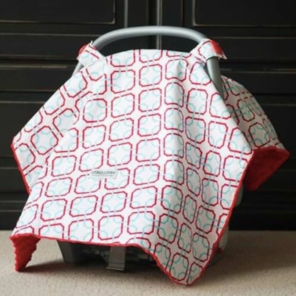 Infant Car seat Tyler Canopy Geometric Red